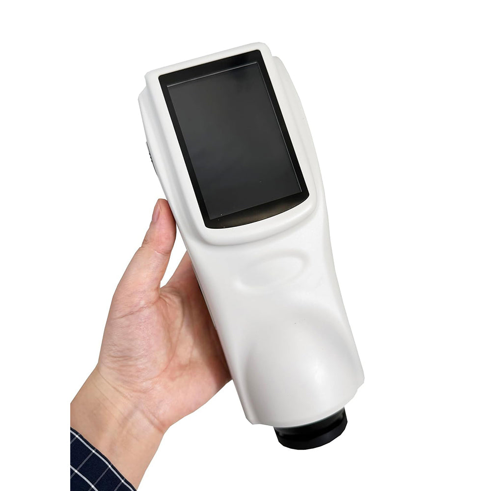 VTSYIQI Spectrophotometer Color Difference Tester with Measuring Aperture 8mm Wavelength Range 400~700nm Observer 2°/10° Combined LED Sources Reflectance Range 0~200% TFT 3.5 Inch Capacitive Touch Screen Display