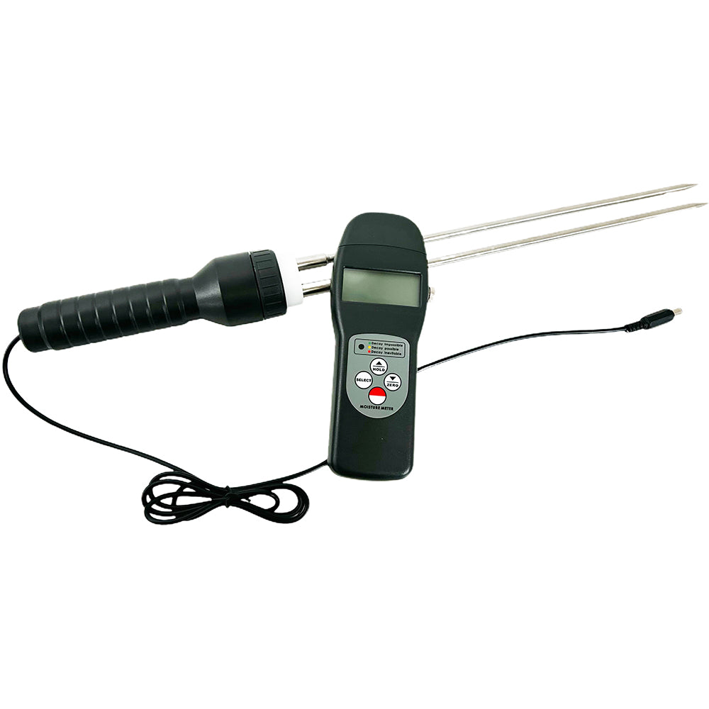VTSYIQI Digital Cocoa Bean Moisture Meter Tester Cocoa Bean Humidity Tester With 0 to 24% for Cocoa Bean Water Measurement LCD