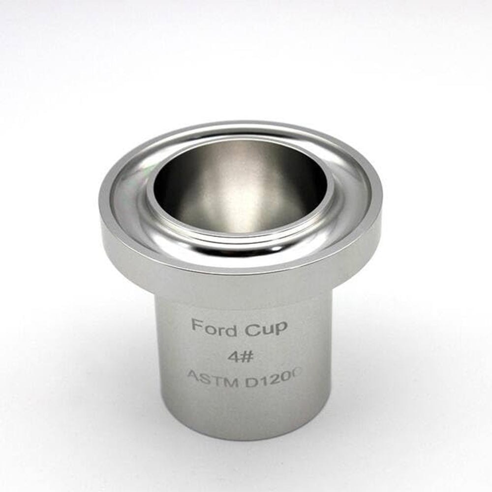 VTSYIQI Ford Cup NO.4 Ford Viscosity Cup with Measuring Range 70-370 CST Diameter of Hole 4.10mm ASTM D 1200 Standard Cup Volume 100±1ml for Measuring Thicker Fluids and Mixtures