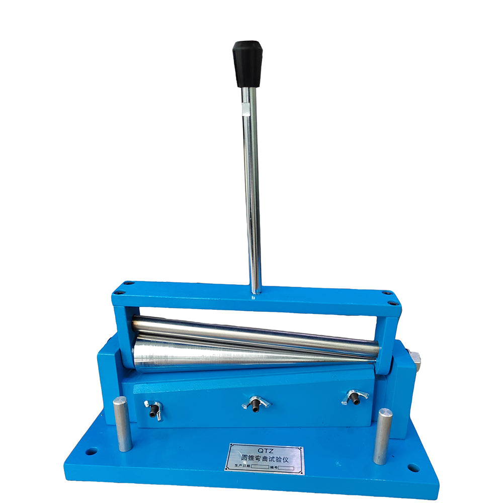 VTSYIQI Cone Axis Bend Tester Paint Film Flexibility Bending Instrument with Drying and Drying Conditions The Specimen Plate is Left at 23+2°C and a Relative Temperature of 50+5% for At Least 16h for the Warping Test