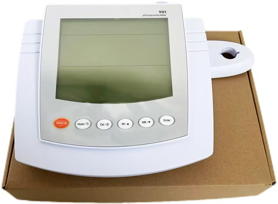 VTSYIQI Benchtop Multi Parameter Water Quality Meter pH/Conductivity Meter with Conductivity Standard Solutions Range -1999.9 to 1999.9 mV Stores Up to 500 Data Sets Auto-Read Function for Measuring pH mV Conductivity TDS