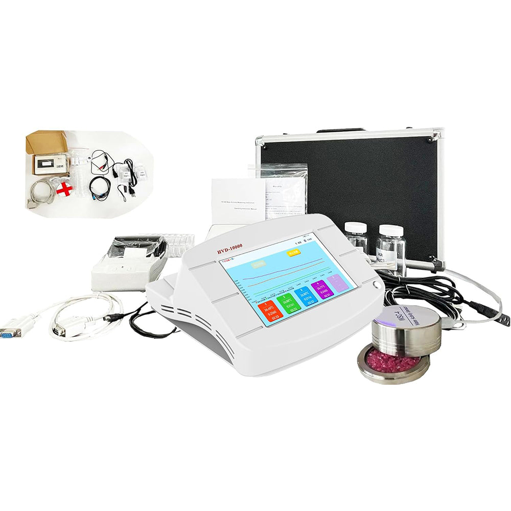 VTSYIQI Touch Screen Water Activity Meter Monitor For Paste Jam Jello Dough With Range 0 to 1.0000aw Repeatability 0.0001aw Accuracy ±0.0100aw Print Unlimited Storage USB ISO International Standard