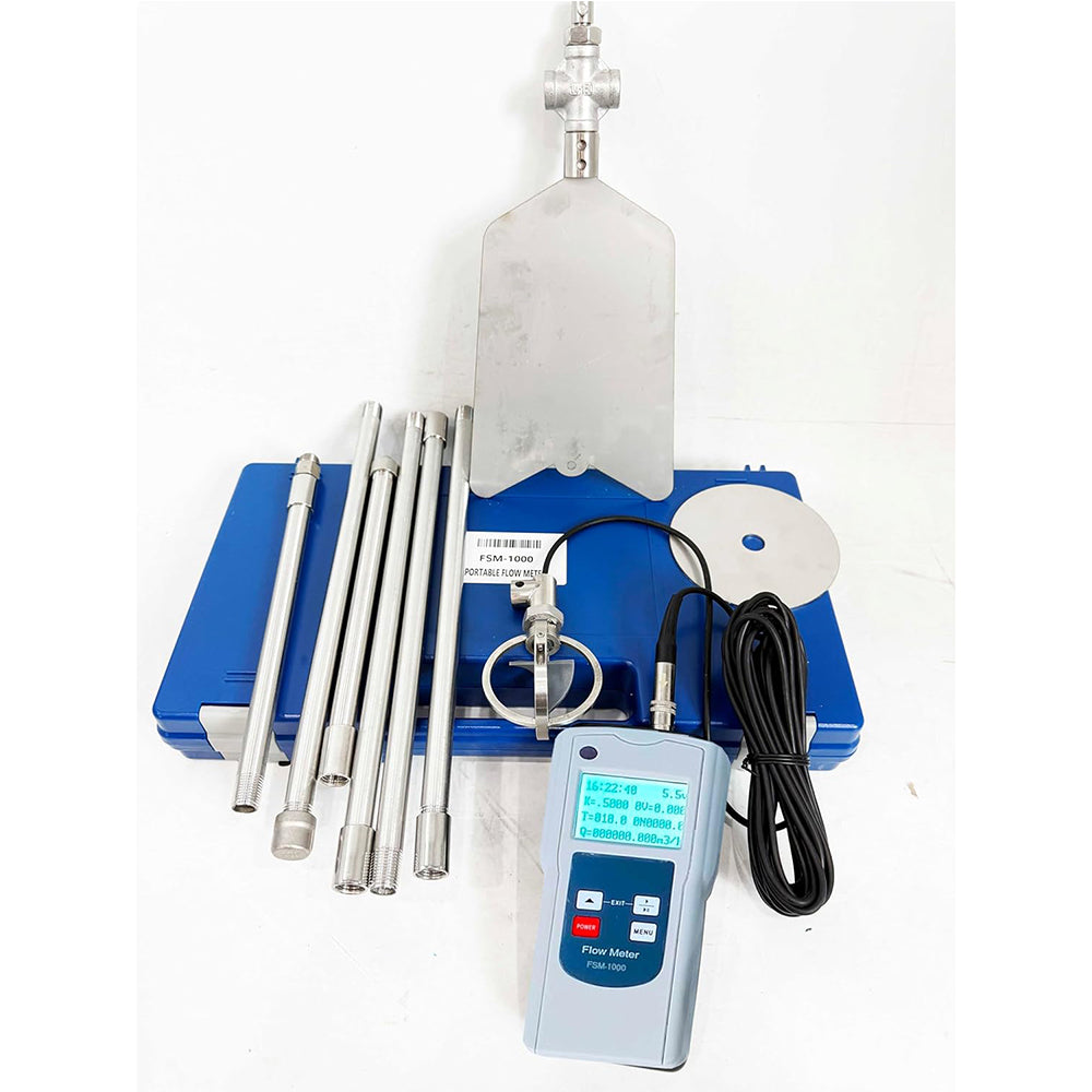 VTSYIQI River Velocity Meter Water Speed Tester Flow Rate Meter with Speed Range 0.01 to 10.00m/s for Hydrological Stations Environmental Protection Monitoring station in the Field of Velocity of Flow in Open Channel Flow