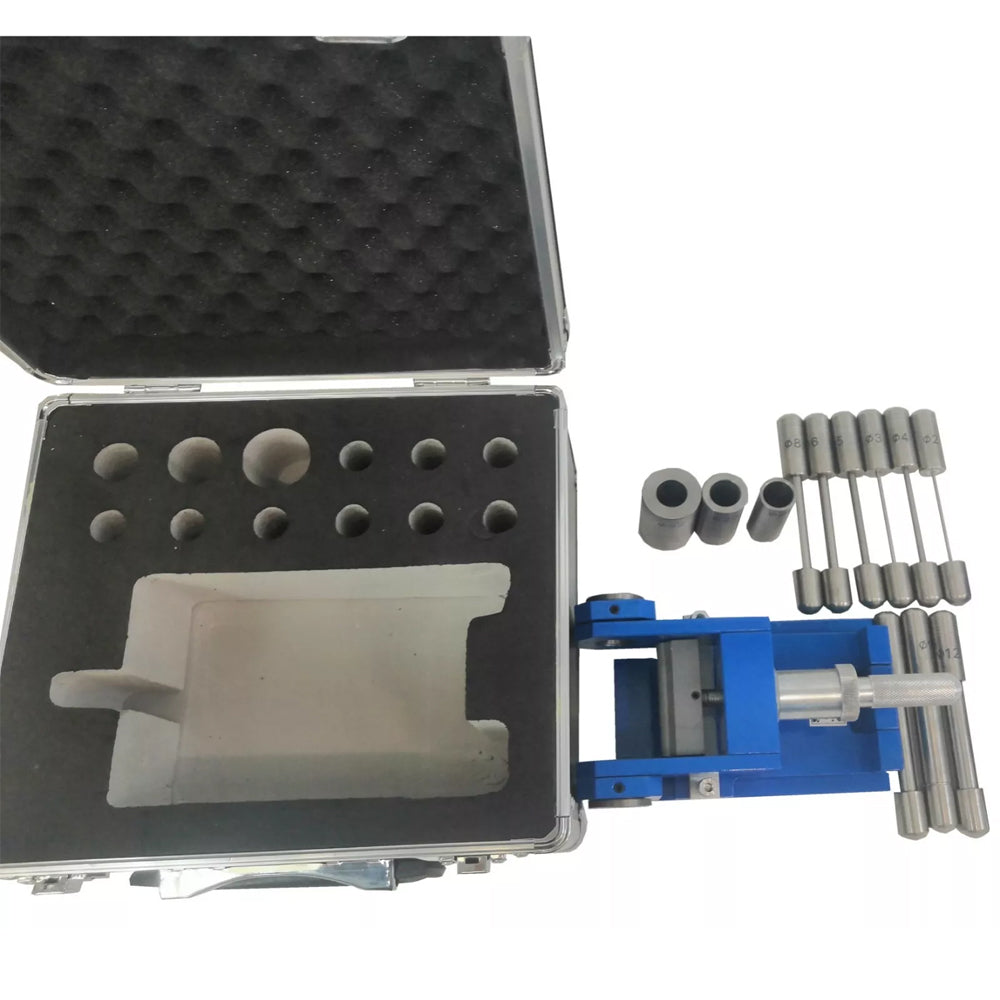 VTSYIQI Film Bending Tester Cylindrical Axis Bending Tester with Shaft Diameters 2,3,4,5, 6, 8, 10, 12, 16, 20, 25,32mm Suitable for Samples with a Thickness of 1.0mm or Less GB6742 National Standard for Coating of Paint Varnishes