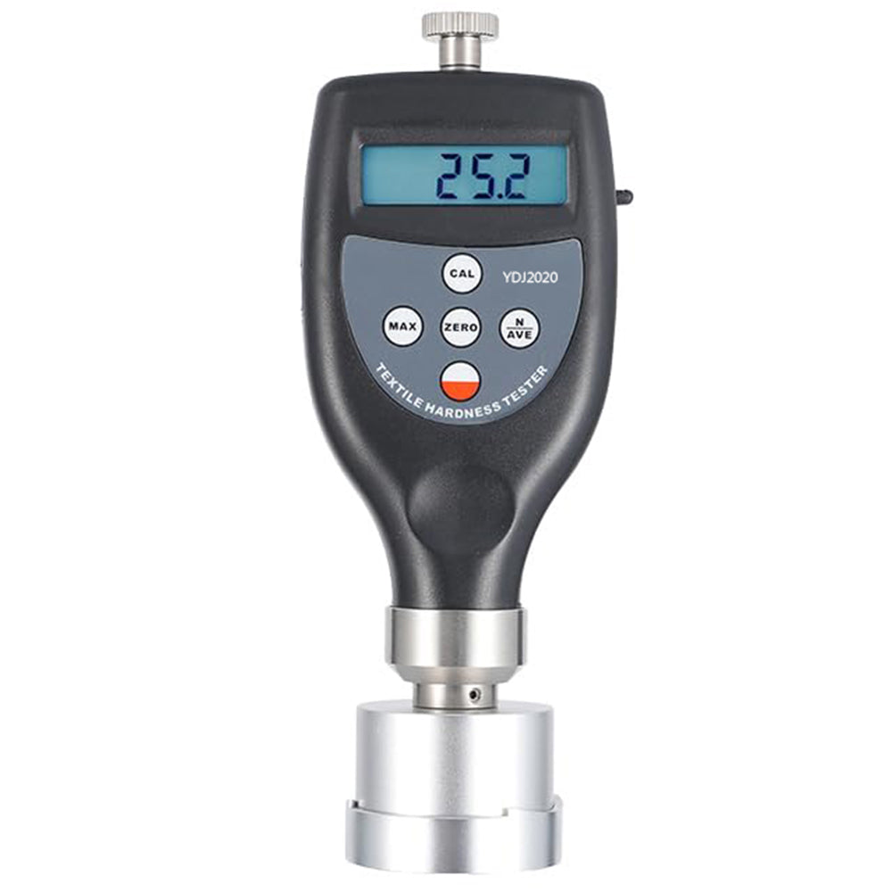 VTSYIIQI Portable Textile Hardness Meter Yarn Package Durometers with Indenter Ball 10mmΦ Display Range 0-100H Accuracy≤±1H Depth Of Indentation 0-2.5mm Test Pressure Approx. 12.5N for very Loosely Wound Bobbins of Thick Yarns