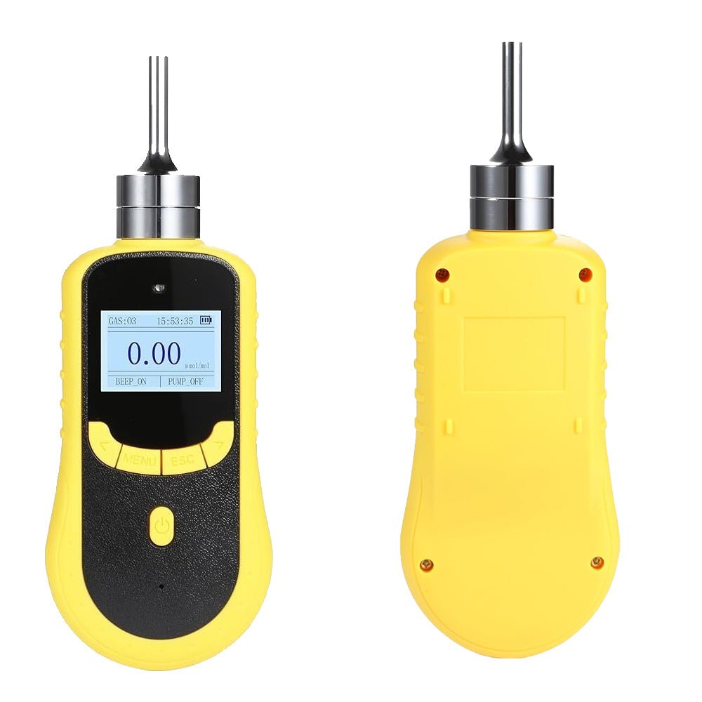 VTSYIQI Hydrogen Chloride Gas Detector Handheld HCL Detector with Measuring Range 0 to 10ppm Resolution 0.01ppm Accuracy ≤±3% F.S.Built-in Micro Sampling Pump Response Time ≤30s Explosion-Proof Certification Principle Electrochemical