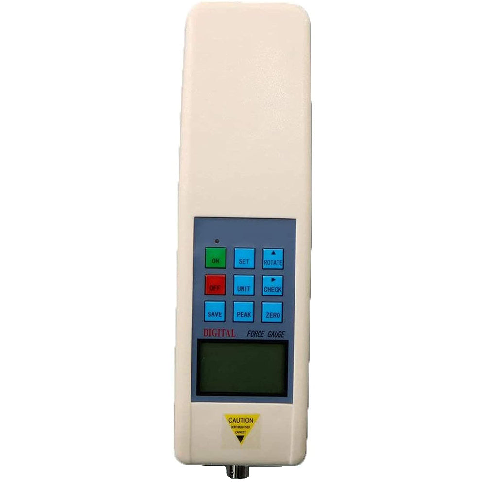 VTSYIQI Push-Pull Force Gauge Digital Push Pull Force Gauges with Load Division Value 0.01KN 0.001Kkg 0.001Klbs Indication Error ±1% Peak Load Value 30KN/ 3K kg/ 6.5KLb 6-Bit Large Screen Display