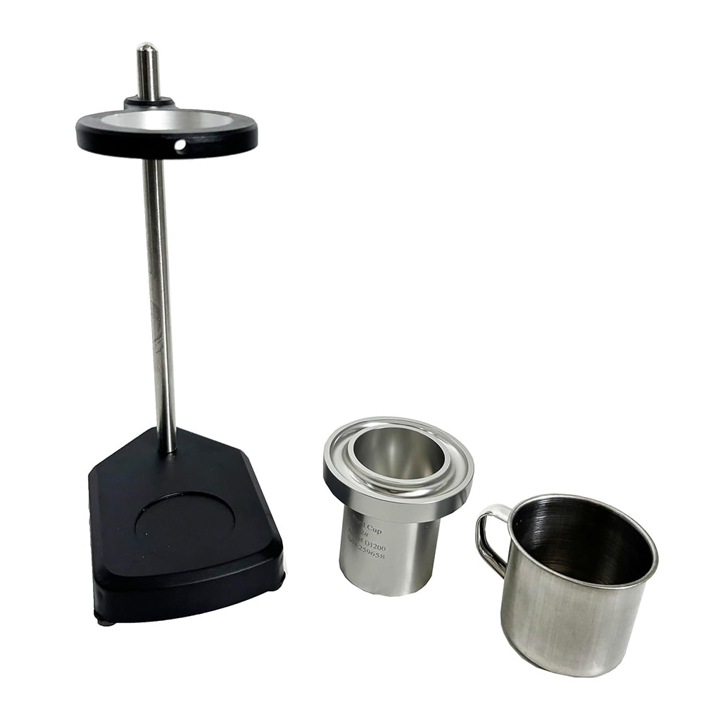 VTSYIQI #1 Ford Viscosity Cup with Stand Viscosity Flow Cup with Hole Diameter 2.10 mm Measuring Range 10-35 CST Outflow Time 25-105 sec for Determining The Viscosity of Inks and Lacquers