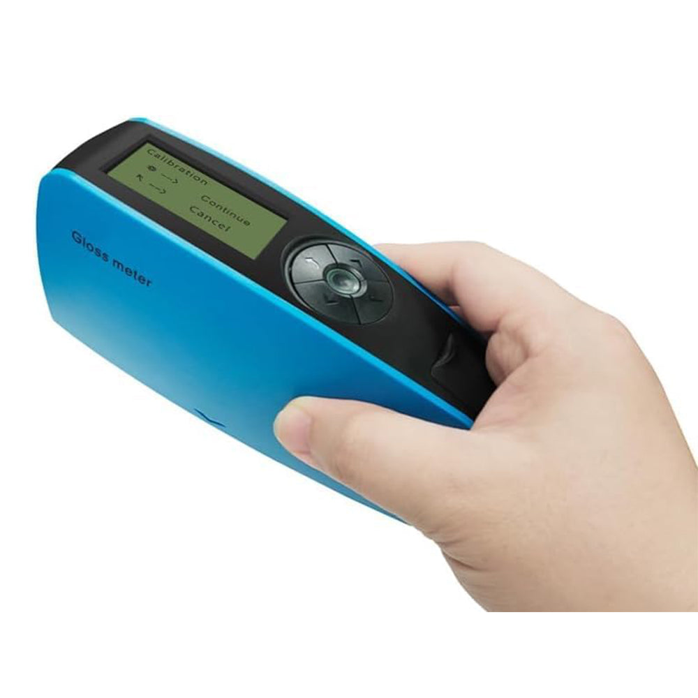 VTSYIQI Multi-angle Gloss Meter Three-angle Glossmeter with Measurement Range 20°:0-2000GU;60°:0-1000GU;85°:0-160GU Division Value 0.1GU Save Over 35000 Data for Printing Paper Glass