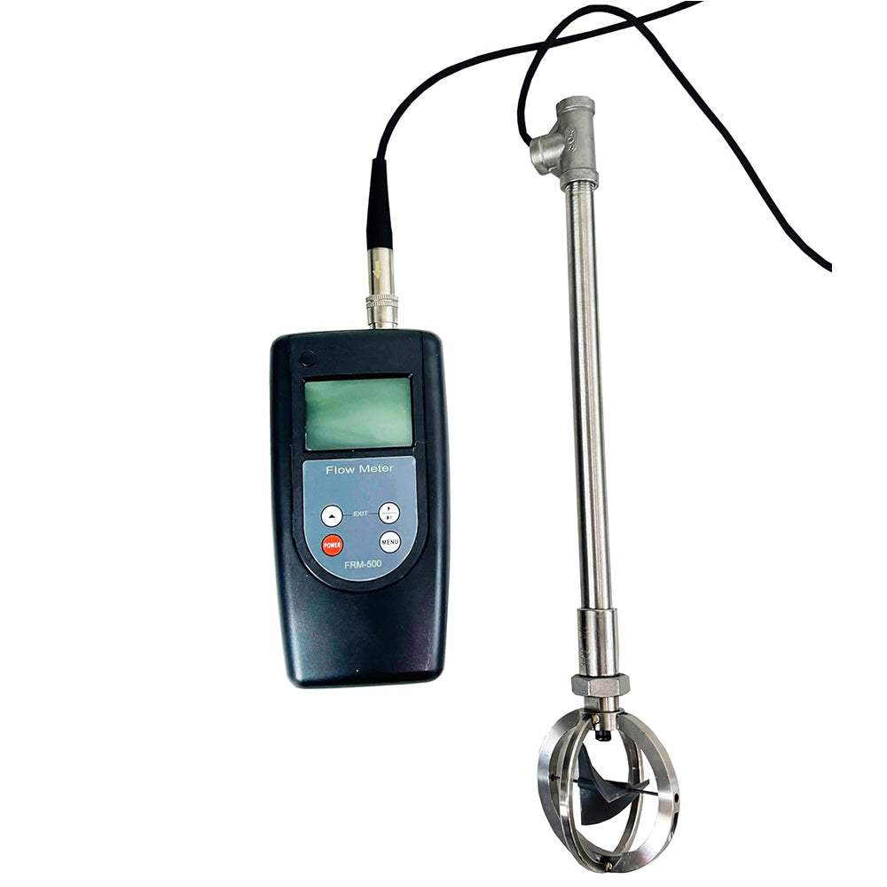 VTSYIQI Water Velocity Meter Tester Flow Velocity Meter with Speed Range 0.01-5.00m/s Current Measurement Error ≤1.5% Pole Positioning Measurement for Measuring Open Channel Flow Hydrogeology Survey Hydrological Stations And Other Departments