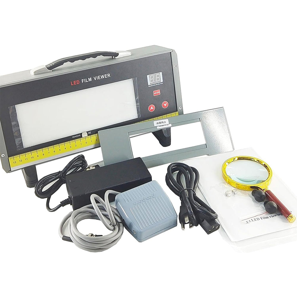 VTSYIQI Industrial X Ray Film Viewer Led Industrial x Ray Film Viewer with Film Observable Darkness ≤5.0 Large Display Screen Highest Luminance 193000cd/m²(600000Lux) for X Ray Flaw Detect