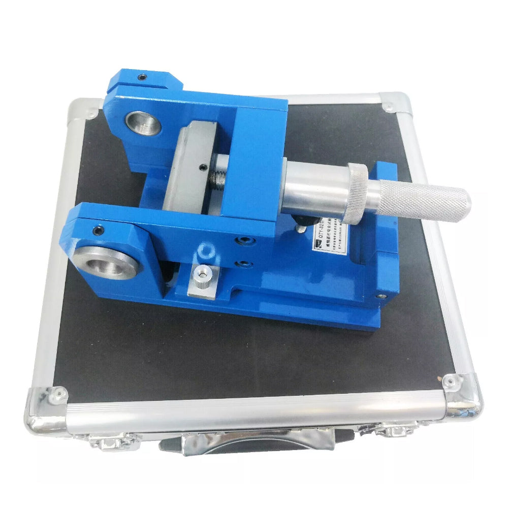VTSYIQI Cylindrical Mandrel Bend Detector Tester Cylindrical Bending Tester with GB6742 National Standard Shaft Diameters 2,3,4,5, 6, 8, 10, 12, 16, 20, 25,32mm for Coating Elasticity