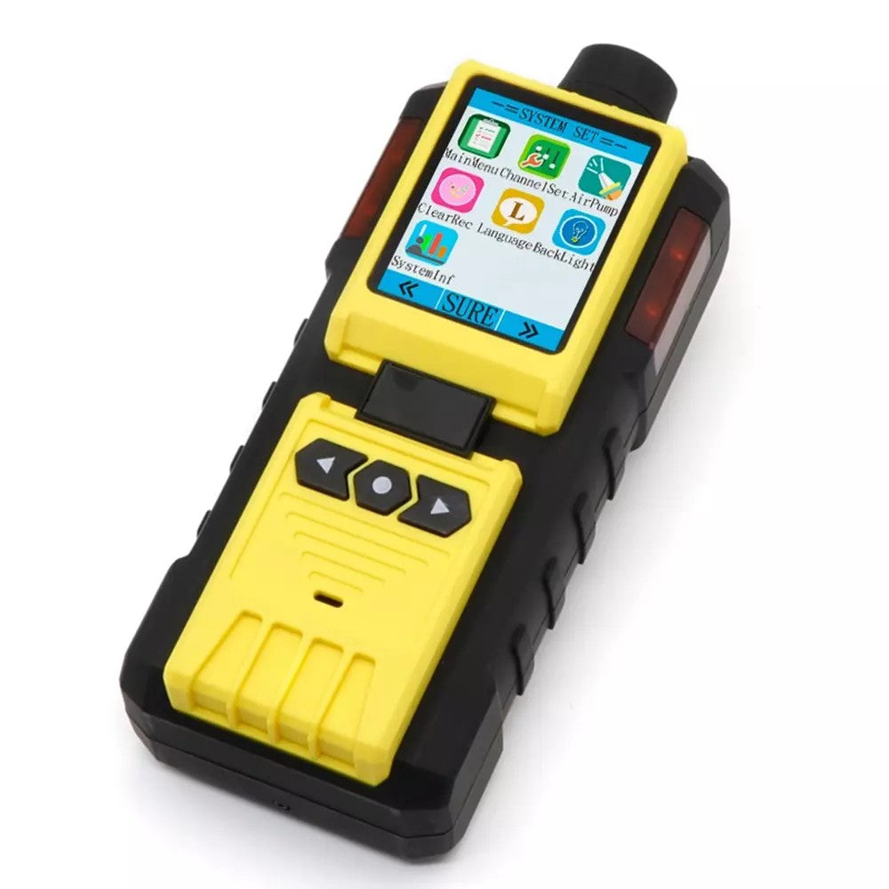 VTSYIQI Portable O3 Detector Ozone Gas Detector with 32-bit Built-in MCU High Reliability and Self-adaptation Ability Measuring Range 0-20ppm Resolution 0.01ppm L-Alarm 5ppm H-Alarm 10ppm for Petroleum Chemical Environmental Metallurgy