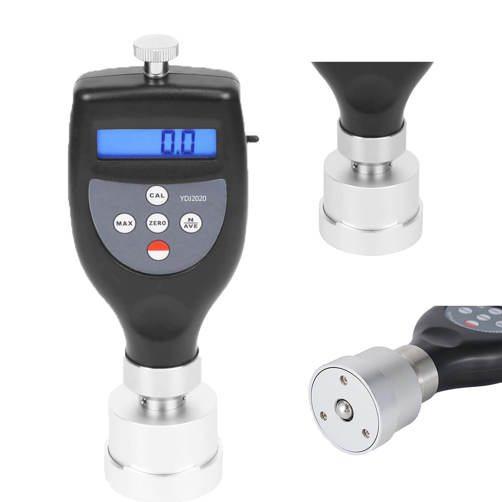 VTSYIQI Textile Hardness Meter Textile Yarn Package Hardness Tester with Indenter Ball 5mmΦ Display Range 0-100H (Hardness Graduation Marks)for Loosely Wound Bobbins of Synthetic Fibers and Closely Wound Natural Fibers, Yarns and Threads
