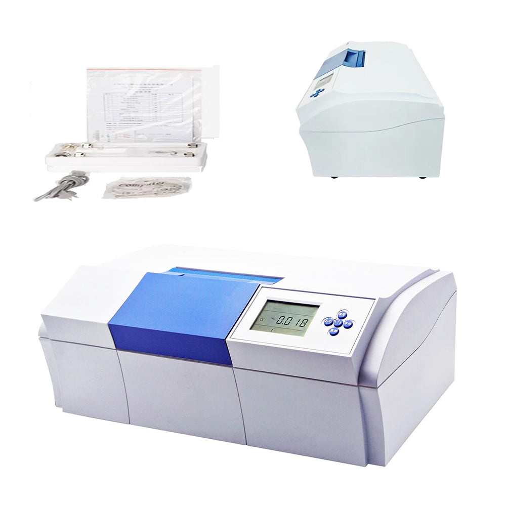 VTSYIQI Lab Automatic Polarimeter Digital Polarimeter Optical Rotation Instrument with Range ±45°(Optical Rotation) Accuracy ±(0.01+Measuring Value×0.05%)°(Optical Rotation) Repeatability ≤0.01° for Measuring Optical Rotation