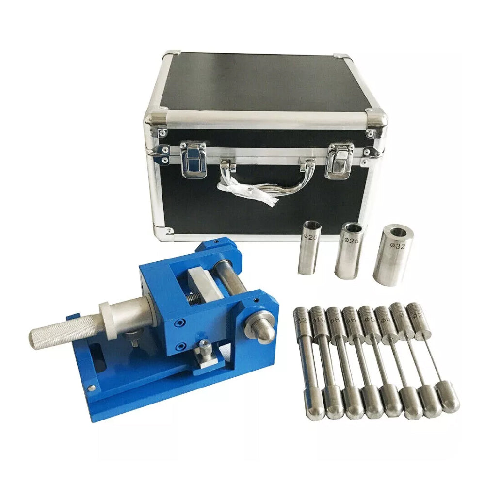 VTSYIQI Cylinder Bend Tester Paint Film Bending Tester Meter with Shaft Diameters 2 3 4 5 6 8 10 12 16 20 25 32mm GB6742 National Standard Suitable for Samples with a Thickness of 1.0mm or Less for Test Coating Elasticity