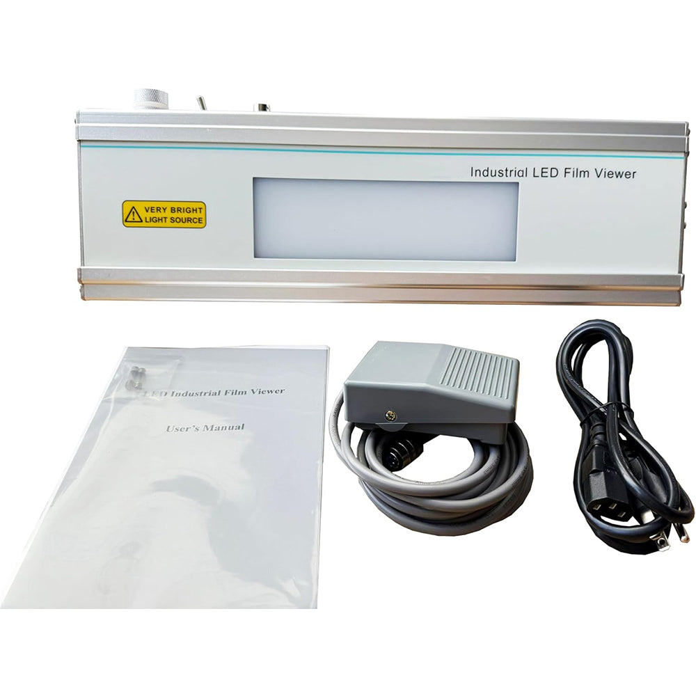 VTSYIQI Radiographic Film Viewer Industrial X Ray Film Viewer With 140 Led Light Sources Average Color Temperature 6500K Max Light Intensity 100,000cd/m2 Or 300000Lux