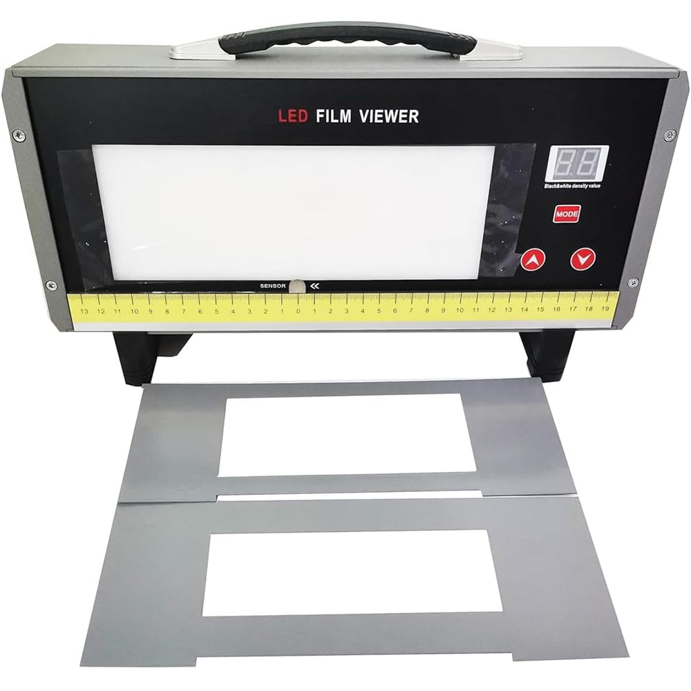 VTSYIQI LED Film Viewer Digital X-Ray Radiography Film Viewer NDT Non-Destructive Testing Film Viewer For X Ray Flaw Detect with Maximum Brightness 193000 Cd/M2 600000 Lux 220mm×80mm