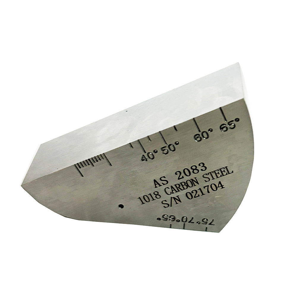 VTSYIQI Calibration Block Ultrasonic Flaw Detector NDT Ultrasonic Test Block with Hole Diameter 1.5mm Thickness 12.5mm Can Provide Calibration Block Based on BS2704 and ISO 7963