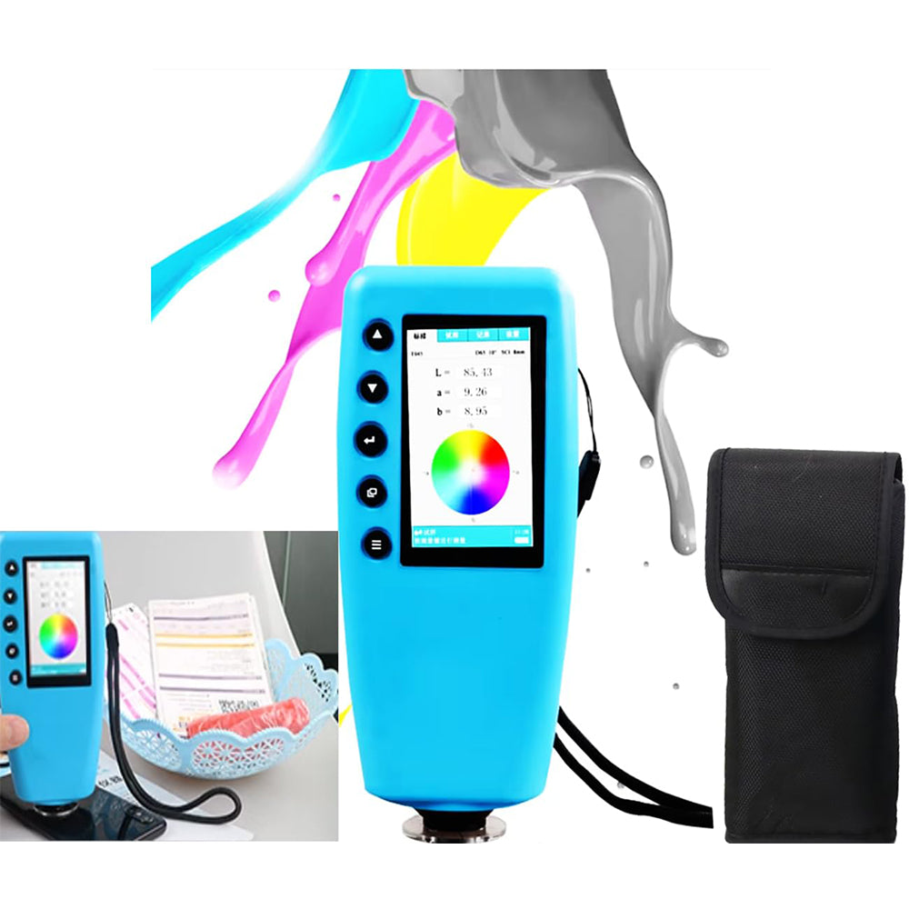 VTSYIQI Portable Colorimeter 4mm Color Analyzer Color Testieng Equipment with Accuracy △E<0.03 4mm Caliber Auto Calibration Lithium Battery for Paints Inks Metal Photography Color Analysis