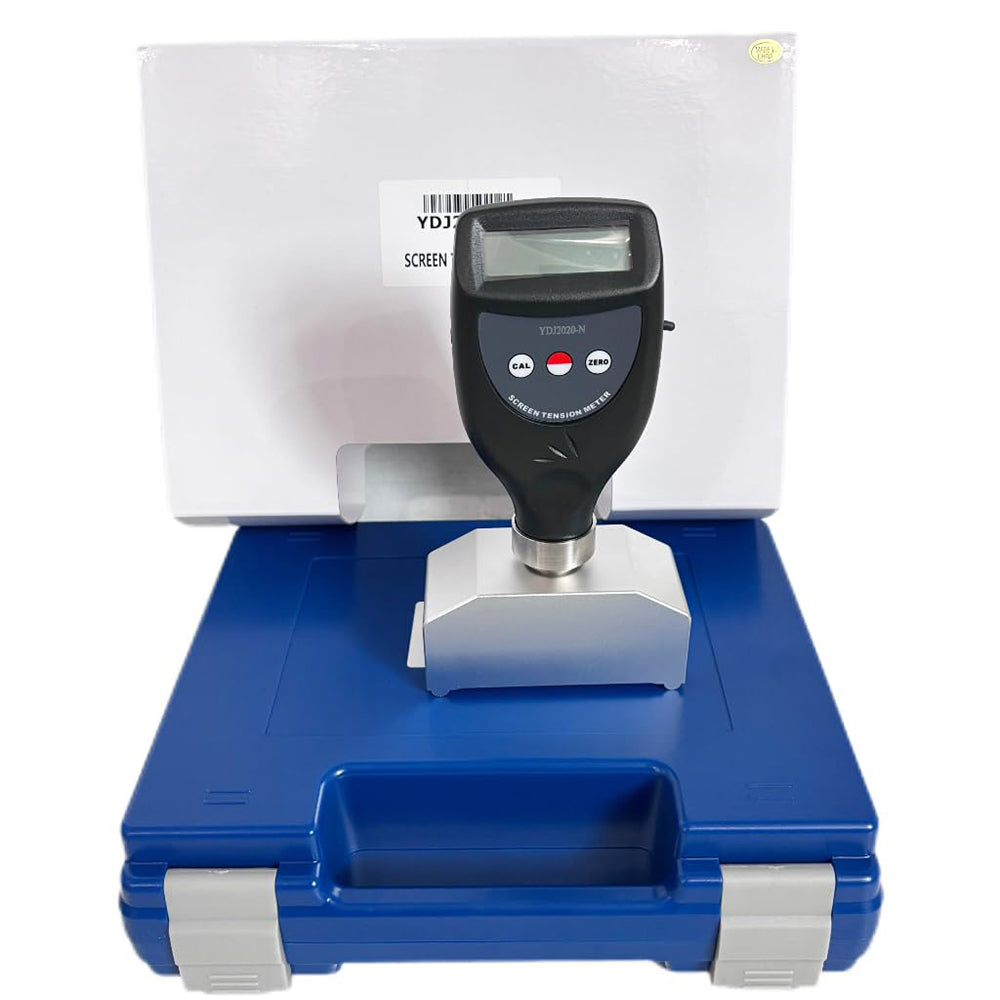 VTSYIQI Screen Tension Gauge Digital Screen Printing Tension Meter with Measurement Range 7~40N/cm Resolution 0.1 Fiducial Error 5% for Screen Tension and Stencil Tension Measurements