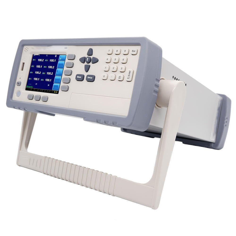 VTSYIQI Multi-channel Temperature Tester 8-Channel Thermometer Logger with Thermocouple J/K/T Range -200℃ To 1800℃ Eight Channels Resolution 0.1℃ Data Acquisition Software Accuracy 0.2%+1℃