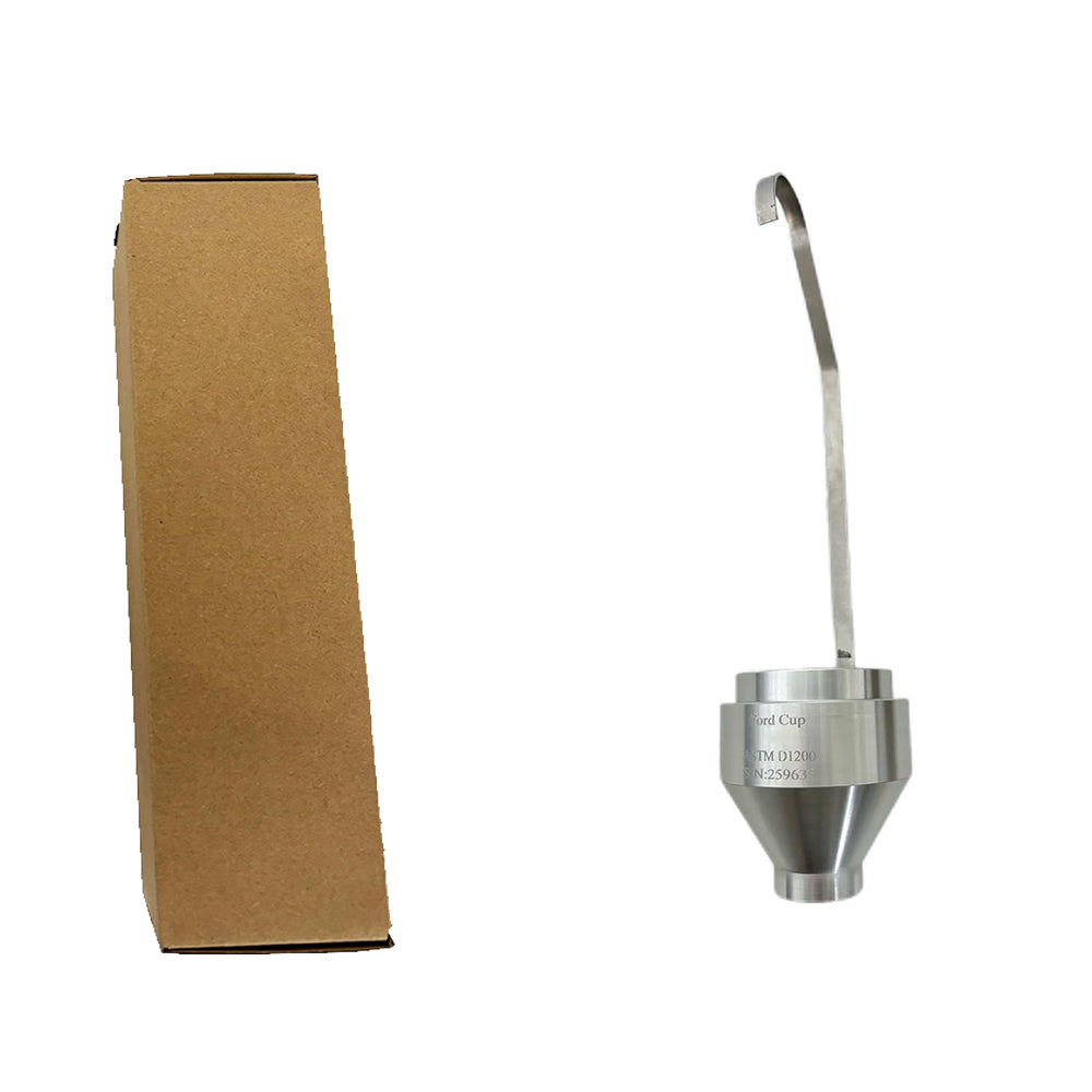 VTSYIQI Portable Ford Viscosity Cup NO.3 Aluminum Viscosity Flow Cup with Measurement Range 49-220 CST Hole Diameter 3.40mm for Determining The Viscosity of Inks Paints Etc
