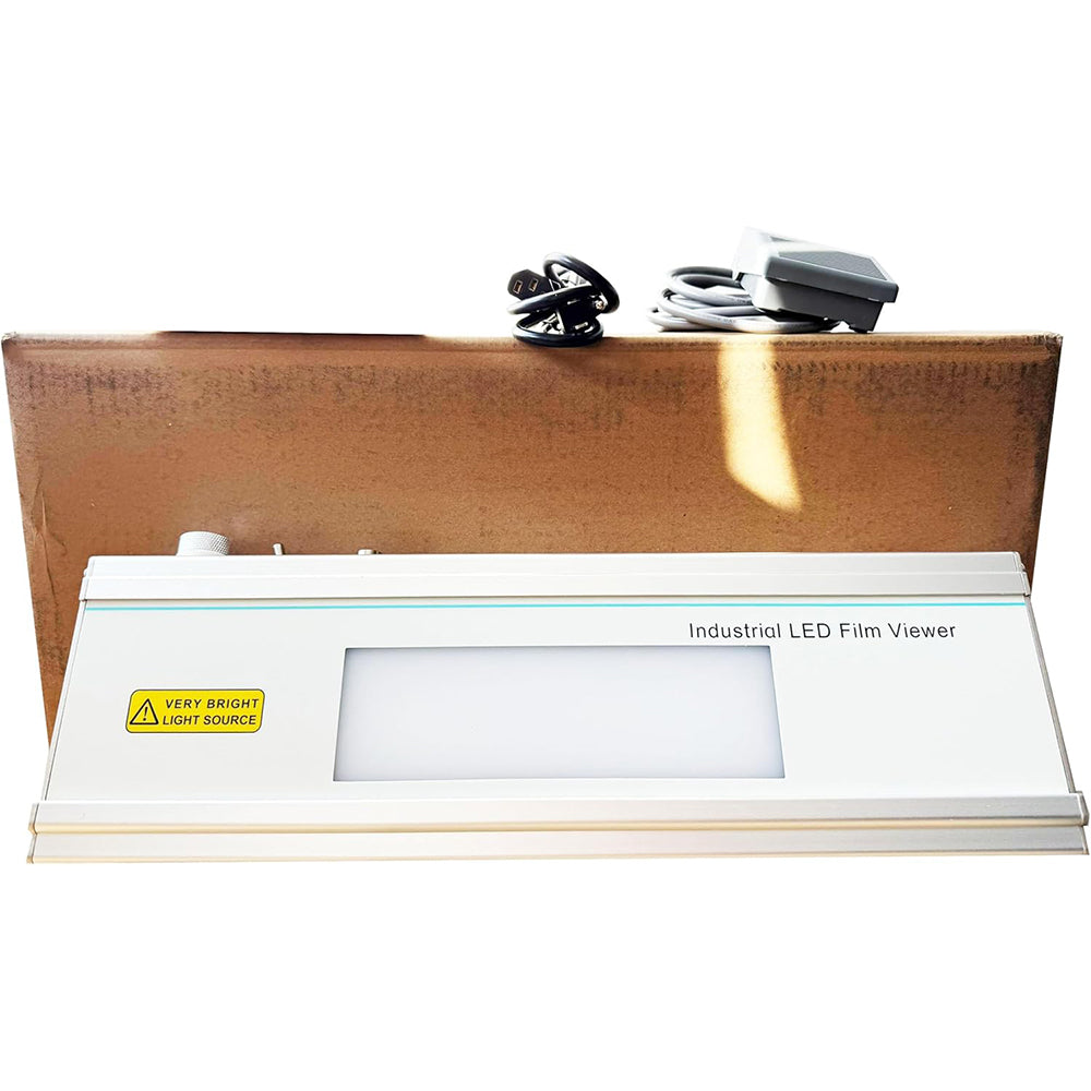 VTSYIQI LED Radiography Film Viewer Portable X Ray Film Viewer Industrial Radiographic Film Viewer With 140 Led Light Sources Max Light Intensity 100,000cd/m2 Or 300000Lux For X Ray Flaw Detect