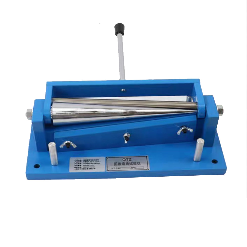VTSYIQI Paint Film Cone Bending Tester Cone Axis Bend Tester with International Standard IS06860-1984(E) Material Conforms to GP9271-88《Standard Test Plates for Color Paint and Varnish 》for Measure the Color and Varnish Coatings