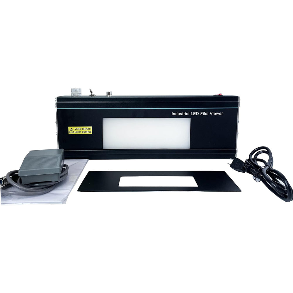 VTSYIQI Industrial NDT LED Film Viewer Ultra-high luminance LED Industrial X-Ray Radiographic Film Viewer Maximum brightness 500000 Lux 280 LEDs for NDT Testing with Max Intensity 170000 cd/㎡