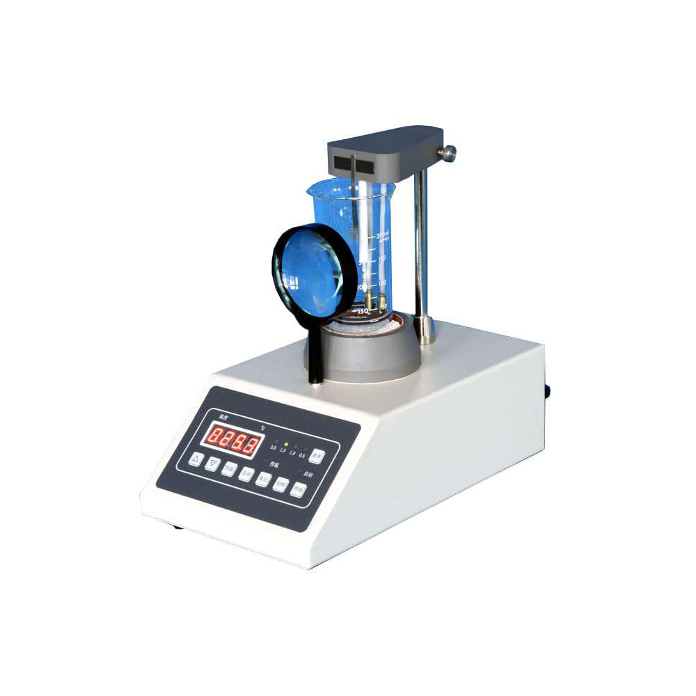 VTSYIQI Melting Point Instrument Melting Point Apparatus Tester with Automatic Storage and Recording of Preset and Melting Point Values Automatic Magnetic Stirring System Range of Melting Point Test 50-270°C