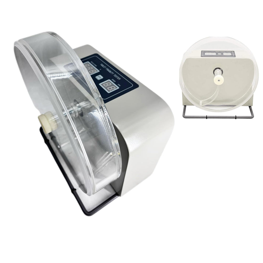 VTSYIQI Friability Test Tablets Friability Testers Tablet Friability Testing with Inner Diameter of Turntable Cylinder Φ286mm for Check The Friability and Other Physical Strengths of Uncoated Tablets
