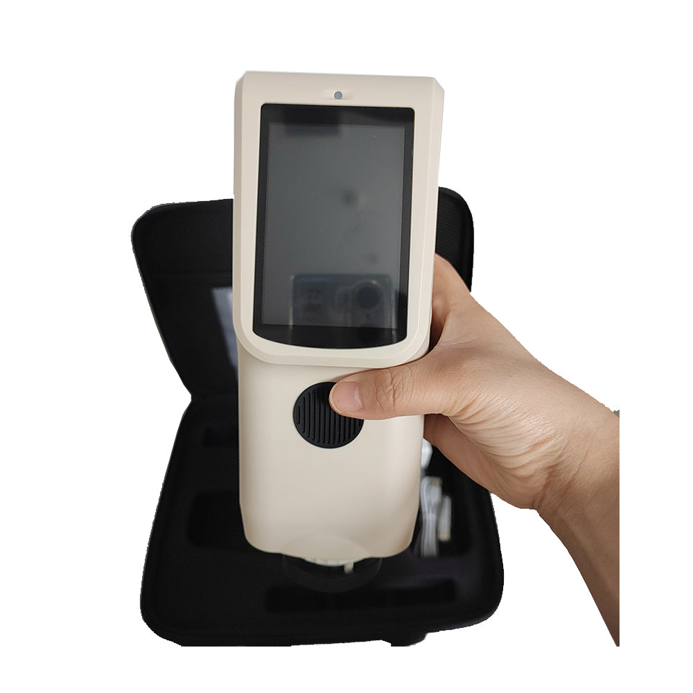 VTSYIQI Portable Spectrophotometer Spectrophotometry Measurement Tool with Calibre Ø8mm Repeatability 0.04 Display Accuracy 0.01 Camera Locating Function