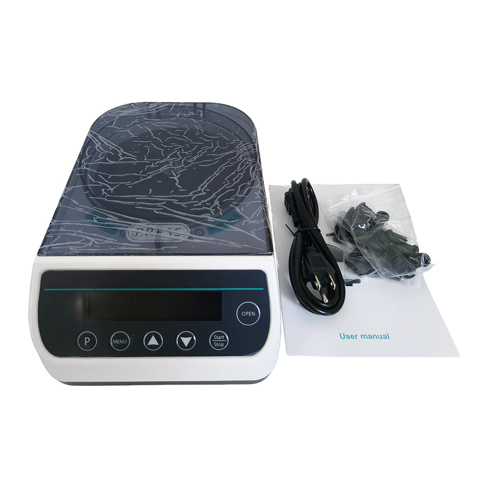 VTSYIQI High-Speed Centrifuge High Speed Micro Centrifuge with Rotation Speed 1000-13000rpm±5% Max Relative Centrifuge Force 11337xg Rotor Run Smoothly LCD Display Timing Function