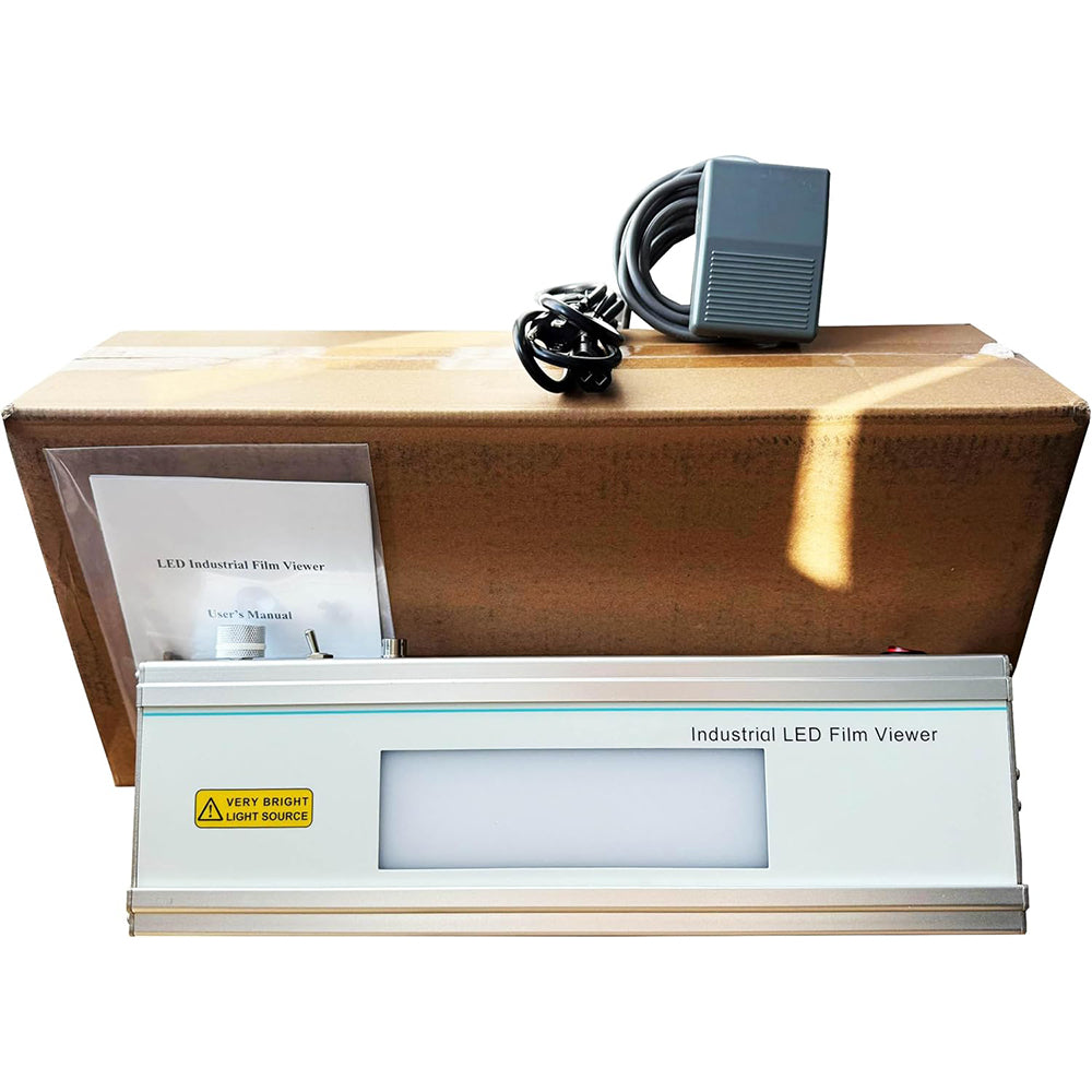 VTSYIQI Ultra-High Luminance X-Ray Film Viewer LED Intensity Radiographic Film Viewer for NDT Testing Max Light Intensity 100,000cd/m2 or 300000LUX 140 LED Light Sources