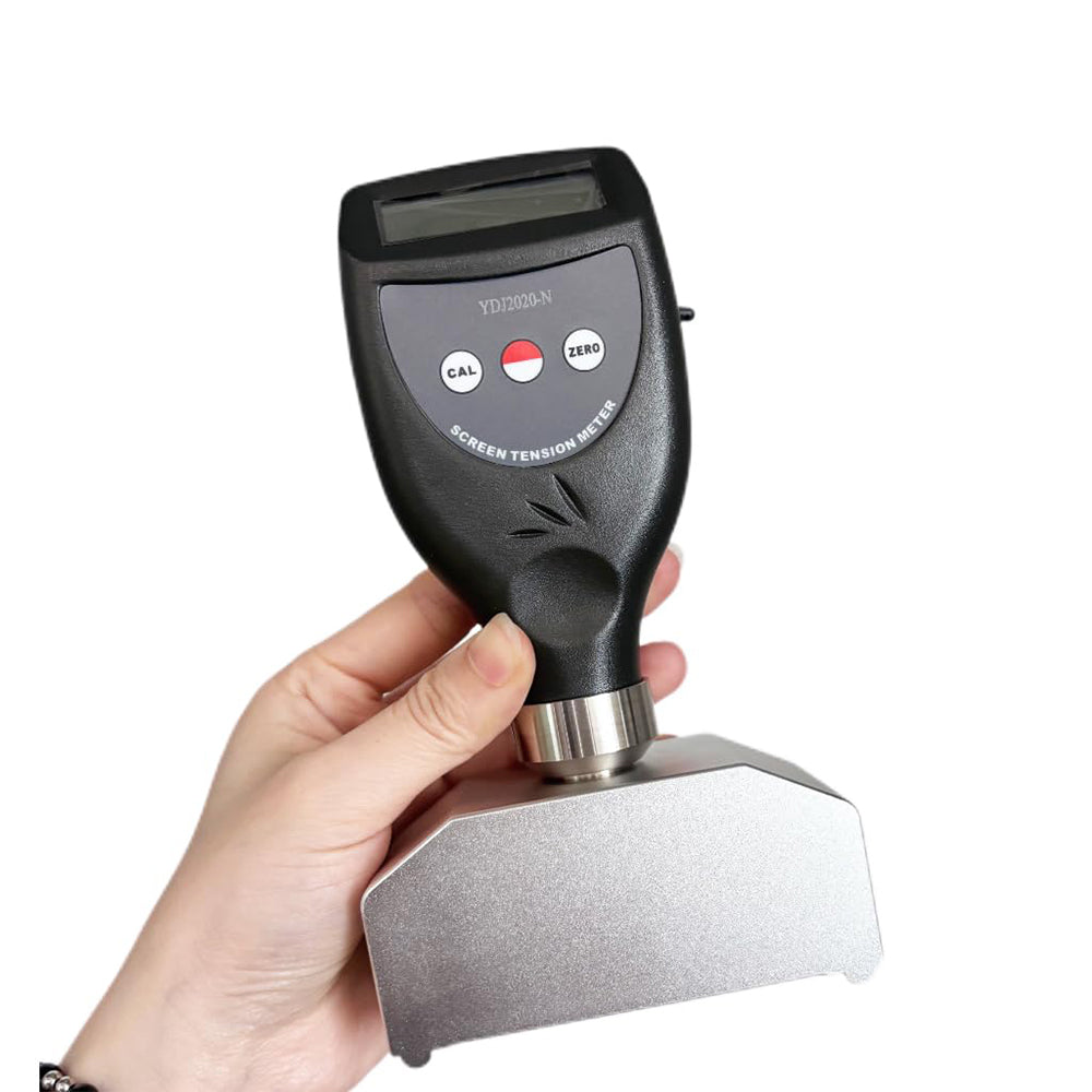 VTSYIQI Wire Mesh Tension Meter Digital Screen Tension Meter with Resolution 0.1 Measurement Range 7~40N/cm LCD Digital Display Eliminating Reading Error for General Wire Mesh Tension and Steel Mesh Tension Measurement