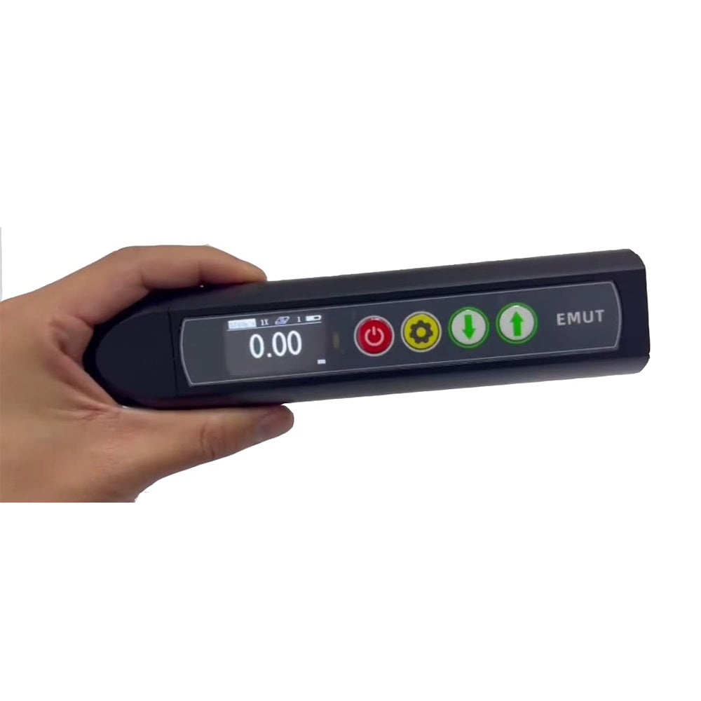 VTSYIQI Electromagnetic Ultrasonic Thickness Gauge Non-Contact Thickness Measurement Equipment for Metal or Magnetic Materials with Effective Range 1.0~320mm No Coupling Function Can Realize The Thickness Measurement of Coated Workpiece