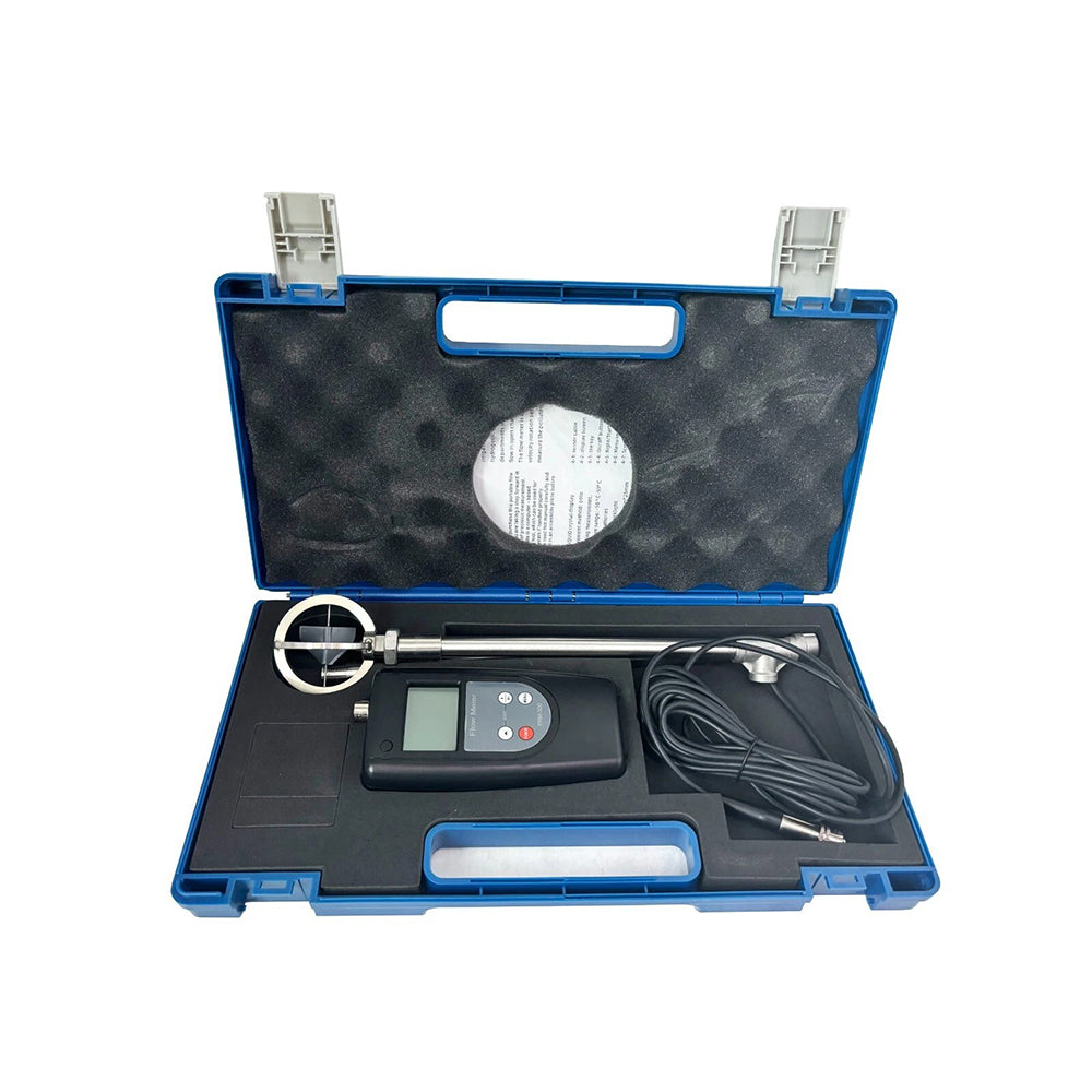 VTSYIQI Flow Velocity Meter Water Velocity Measurement Instruments with Flow Measurement Error ≤1.5% Speed Range 0.01-5.00 m/s Pole Positioning Measurement for Agricultural Drainage and Irrigation Hydrogeological Survey