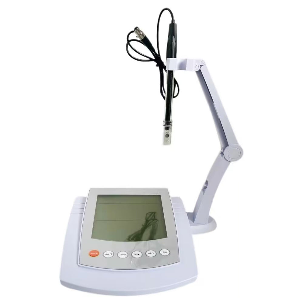YTSYIQI Benchtop Multi-parameter Water Quality Analyzer with Conductivity Standard Solutions TDS Range 0 to 10.00,100.0,1000 ppm, 10.00,200.0 ppt Accuracy ±1% F.S. Manual/Auto-read Measurement Endpoint for Measuring pH mV Conductivity TDS