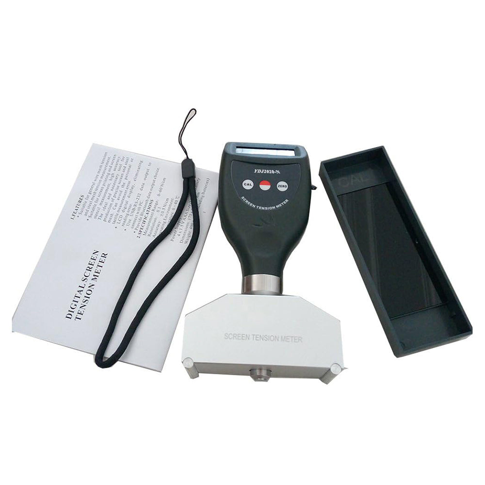 VTSYIQI Screen Tension Meter Digital Silk Screen Tension Tester with Display Range 0~50N/cm Measurement Range 7~40N/cm Fiducial Error 5% Resolution 0.1 for Screen Tension and Stencil Tension Measurements