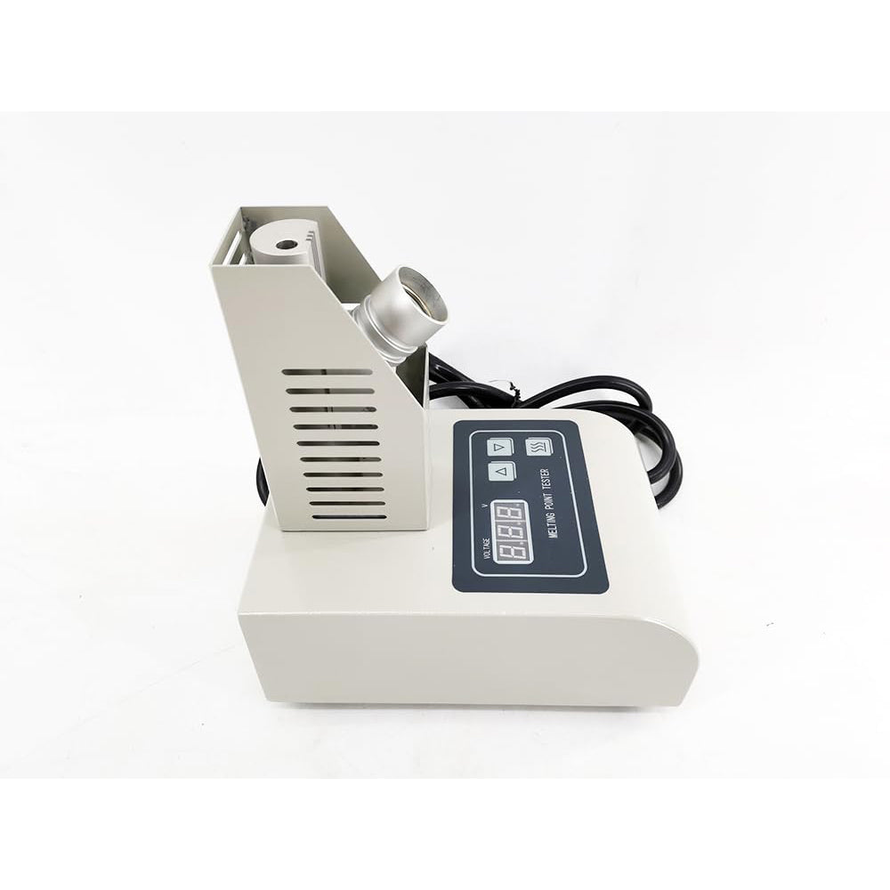 VTSYIQI Melting Point Apparatus Melting Point Tester for Melting Point of Reagents Fragrances Dyes with Melting Point Test Range (50-300)°C Melting Point Testing Accuracy ±1.0℃ Ambient Temperature (15-35)°C