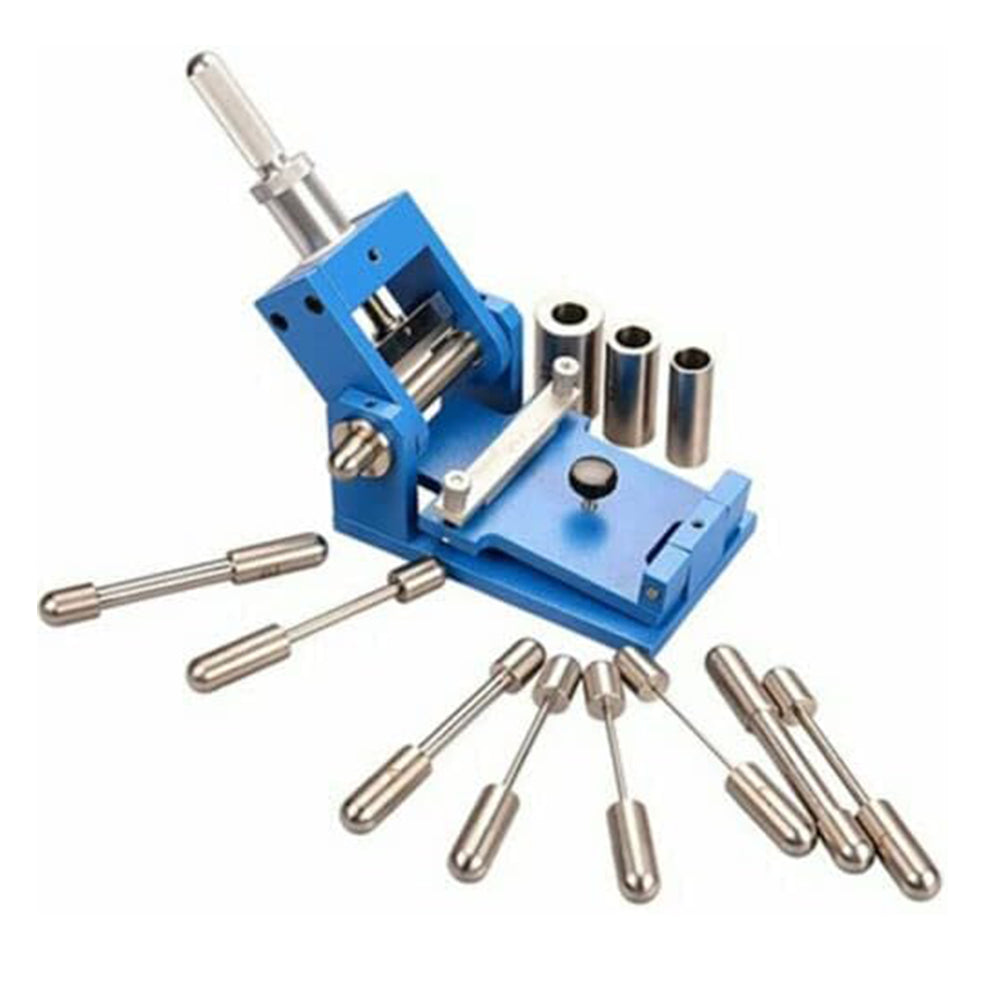 VTSYIQI Paint Film Bending Tester Cylindrical Mandrel Bend Detector with Suitable for Samples with a Thickness of 1.0mm or Less Shaft Diameters 2,3,4,5, 6, 8, 10, 12, 16, 20, 25,32mm