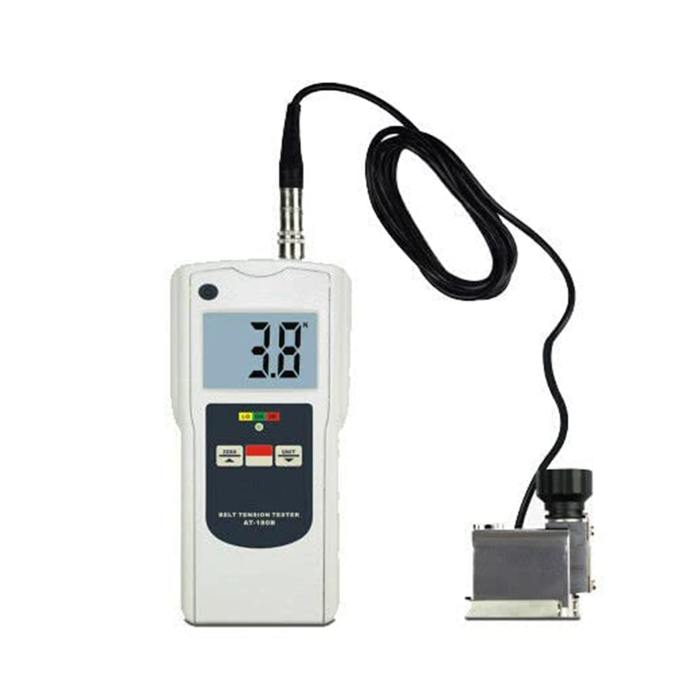VTSYIQI Belt Tension Meter Gauge Belt Tension Device with Measuring Range 0-750N/0-120lb/0-77Kg/0-114Seems 3 State Indication Low OK High Accuracy ≤ ±5% for Automotive Belt Tension Measurement