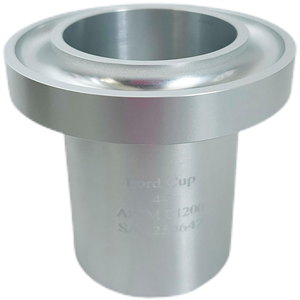 VTSYIQI NO.4 Ford Cup Ford Viscosity Cup #4 Fordcup with Measuring Range 70-370 CST Cup Volume 100±1ml Outflow Time 20-105 sec Diameter of Hole 4.10mm ASTM D 1200 Standard