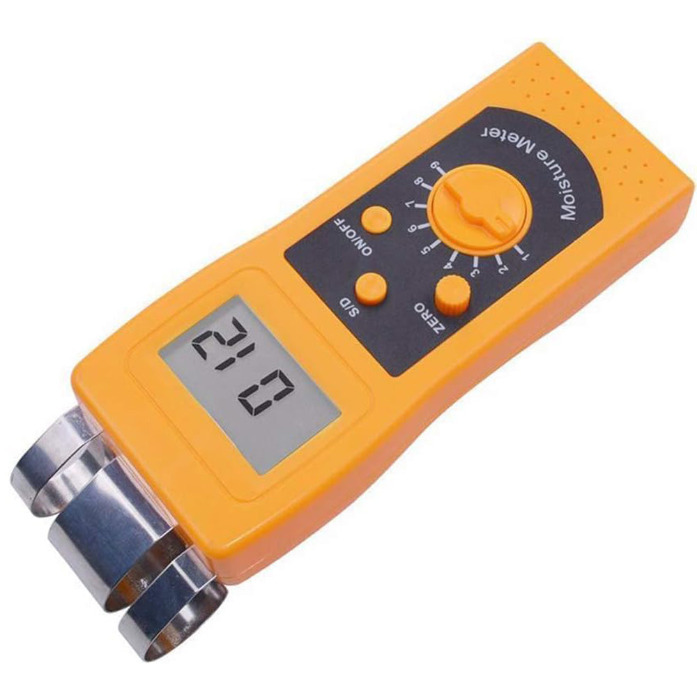 VTSYIQI Paper Moisture Testing Equipment Paper Moisture Content Meter with Resolution 0.1 or 0.01 Accuracy ± 0.5(Main Moisture Range) Measuring Range 0.00-2.00%(d) 0.0-98.0%(s) for Corrugated Paper,Cartons,Paper Rolls,Etc