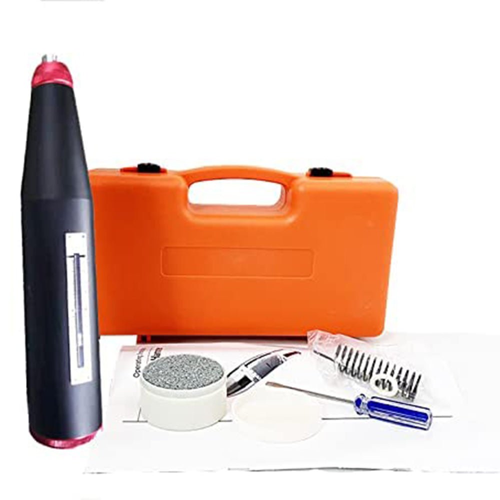 VTSYIQI Concrete Rebound Hammer Tester Resiliometer Schmidt Hammer Test Meter Tool 10 to 60Mpa
