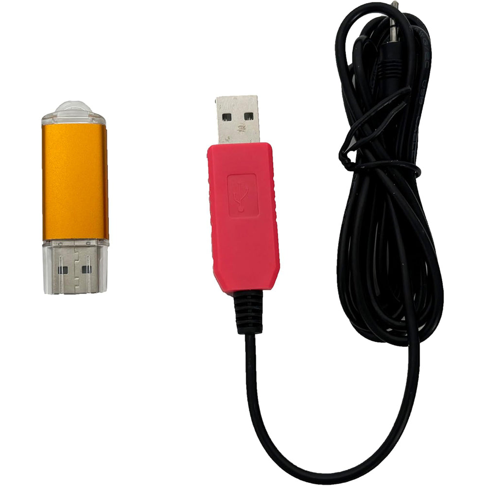 VTSYIQI RS-232C Data Cable with Software for VM-6310 Digital Vibration Meter Tester Vibrometer Gauge Connect to PC