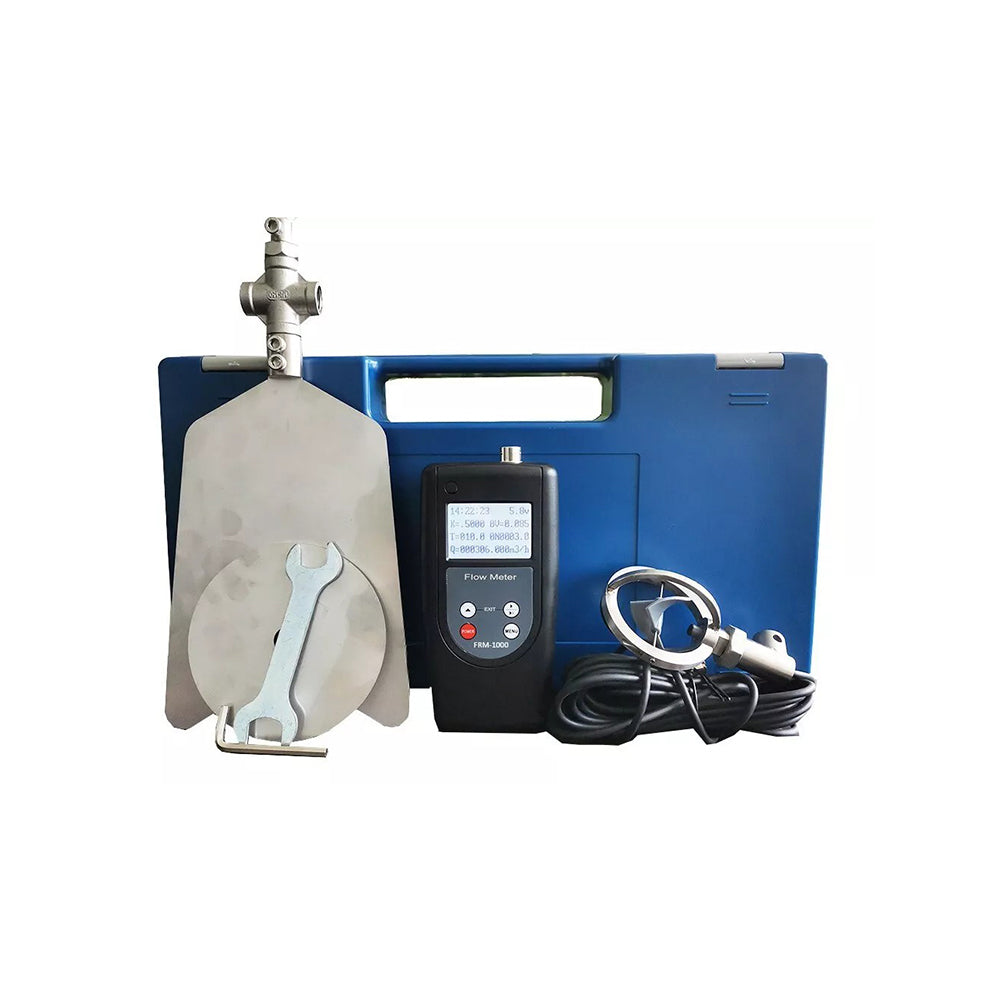 VTSYIQI Handheld Water Velocity Meter flow speed meter with Speed Range 0.01-10.00 m/s Measurement Error ≤1. 5% for Measuring Open Channel Flow Hydrogeology Survey Hydrological Stations and Other Departments