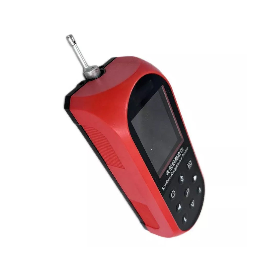 VTSYIQI Surface Roughness Tester Surface Roughness Testing Machine with Red Shell Measurement Parameters Ra Rz Ry Rq Rc Rt Rmax Rp Rv R3z R3y Rz(JIS) Rs Rsk Rku Rsm Rpc Rmr ISO4287 ANSI B46.1 DIN4768 JIS B601 Standard