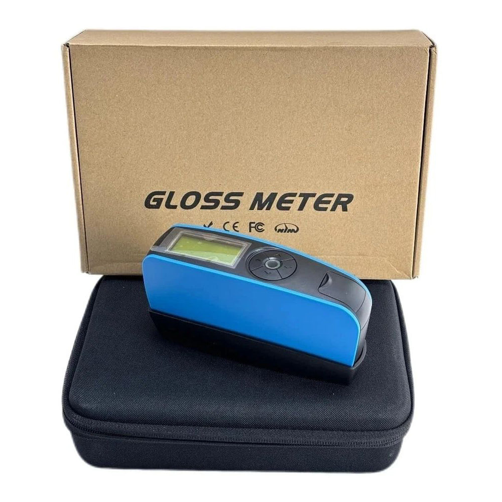 VTSYIQI High Precision Gloss Meter Multi-angle Gloss Meter with Measurement Range 20°:0-2000GU;60°:0-1000GU;85°:0-160GU Division Value 0.1GU Measuring Time 0.5S Repeatability 0~100GU:±0.2GU;100~2000GU:±0.2%GU
